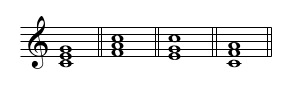 Example of triads