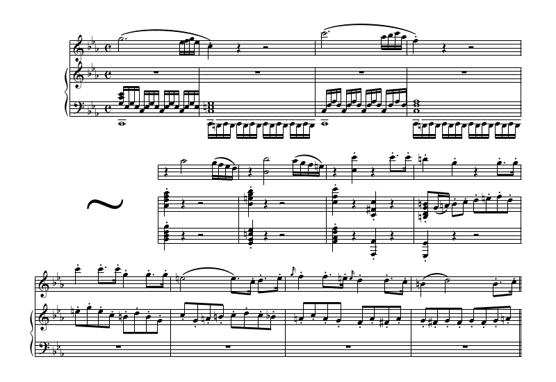 Excerpt from the recap of 1st movement of Violin Sonata No.7 by Beethoven