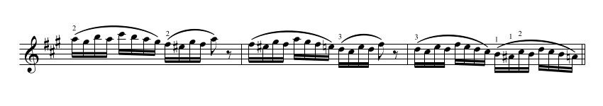 Mozart Clarinet Concerto 1st movement