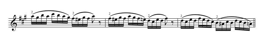 Mozart Clarinet Concerto 1st movement