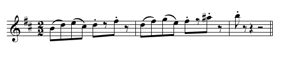 Simplified version of the excerpt from Sym. No.1