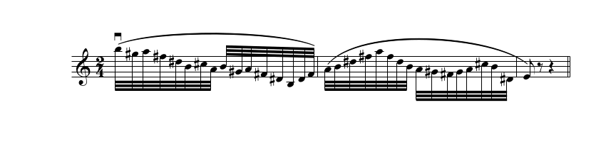 An excerpt from Introduction and Rondo Capriccioso by Saint-Saens.